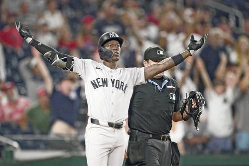 Jonrón de Chisholm impulsa triunfo de Yanquis Jonrón de Chisholm impulsa triunfo de Yanquis