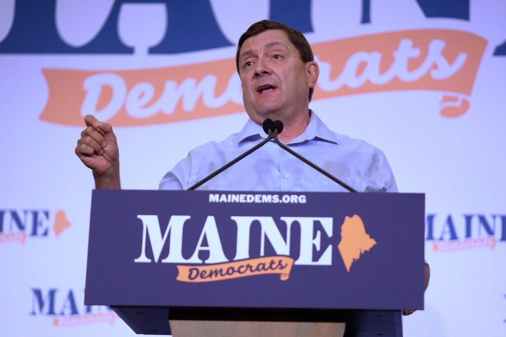 Kamala Harris endorses Democrat Troy Jackson, in Maine's US Senate race after last-minute nomination