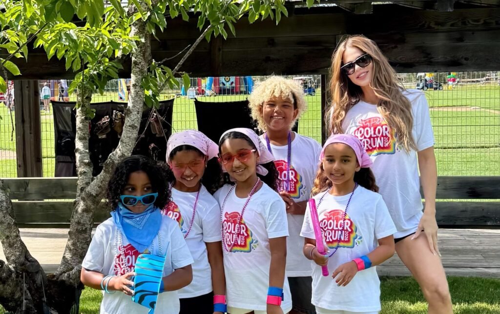 Khloé Kardashian Keeps a Beloved Family Tradition Alive with Color Run 2026 Khloé Kardashian Keeps a Beloved Family Tradition Alive with Color Run 2026