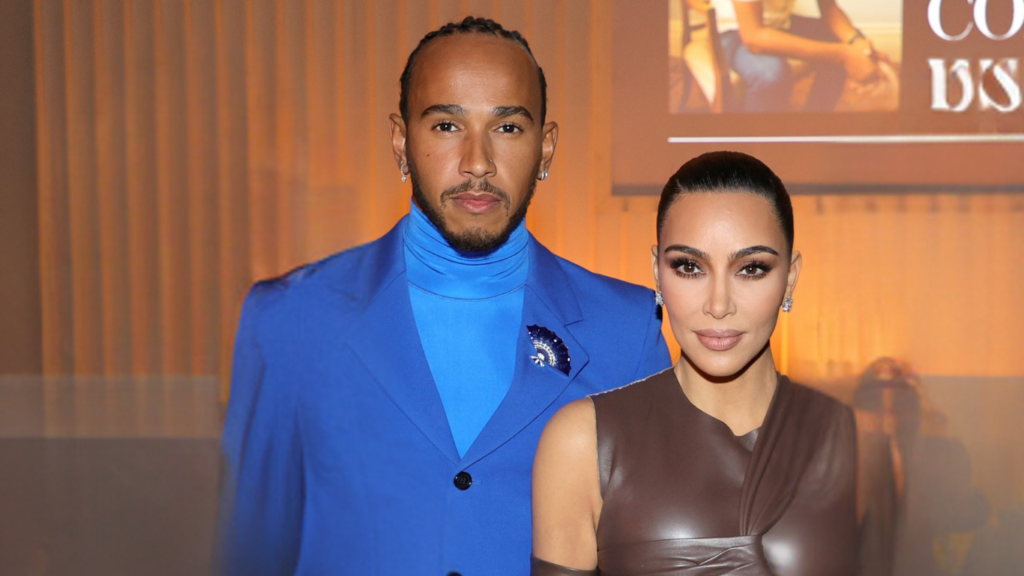 Kim Kardashian Shares Photos Of Lewis Hamilton With Her Kids Kim Kardashian Shares Photos Of Lewis Hamilton With Her Kids