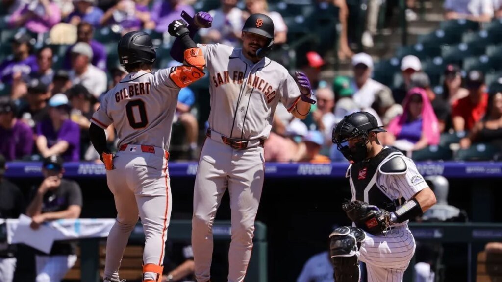Kyle Karros blasts late 3-run HR as Rockies rally past Giants Kyle Karros blasts late 3-run HR as Rockies rally past Giants