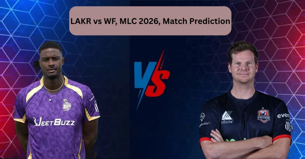 LAKR vs WF, MLC 2026, Match Prediction: Who will win today’s game between Los Angeles Knight Riders and Washington Freedom?