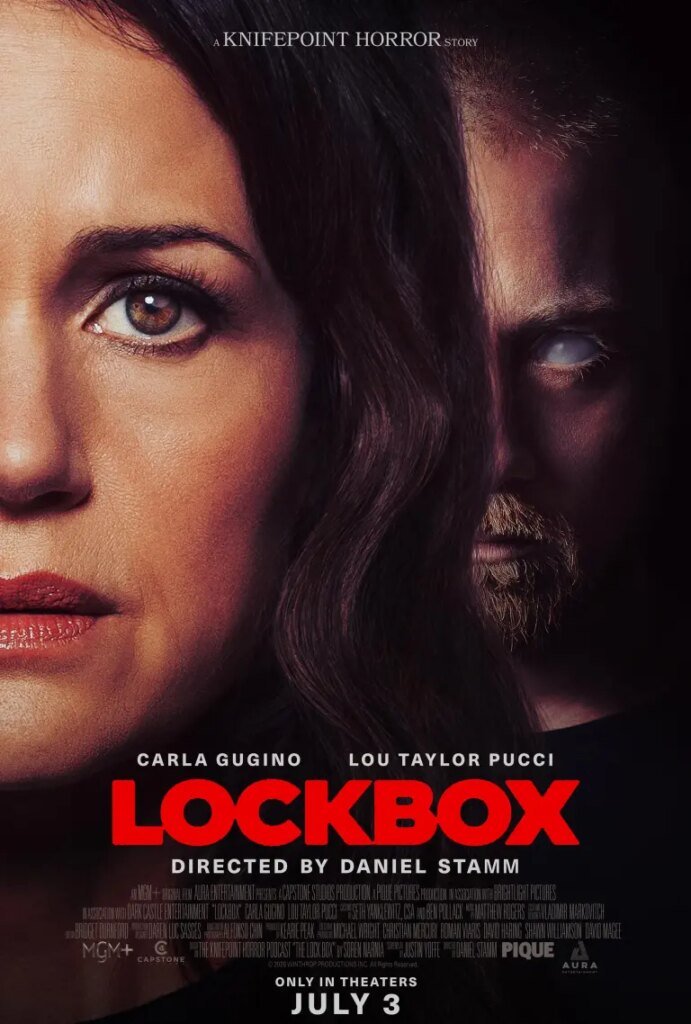 LOCKBOX Interview: Daniel Stamm, Katharine Isabelle & Lou Taylor Pucci on Building Mystery, Complex Characters, and Why Movie Theatres Still Matter