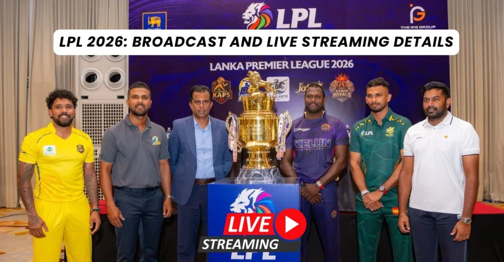 LPL 2026 Schedule, Broadcast and Live Streaming details: When and where to watch in India, Pakistan, USA & other countries