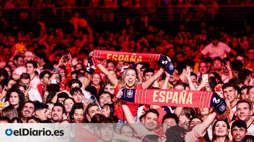 La celebración de la victoria de España en todo el mundo, en imágenes La celebración de la victoria de España en todo el mundo, en imágenes