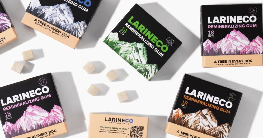 Larineco’s Gum Supports Your Teeth Between Brushings Larineco’s Gum Supports Your Teeth Between Brushings