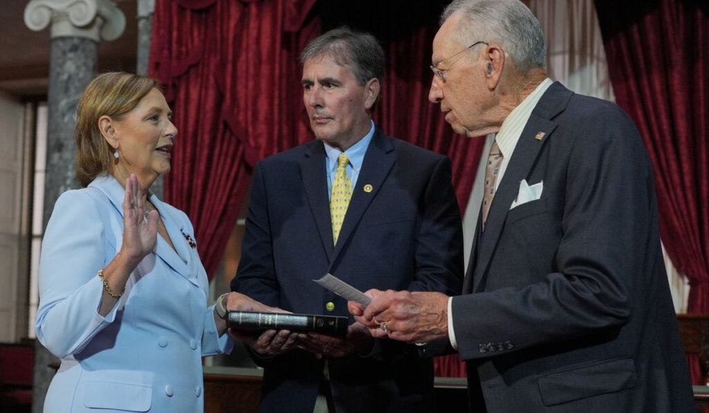 Lindsey Graham’s sister, Darline Graham Nordone, sworn in as senator Lindsey Graham’s sister, Darline Graham Nordone, sworn in as senator
