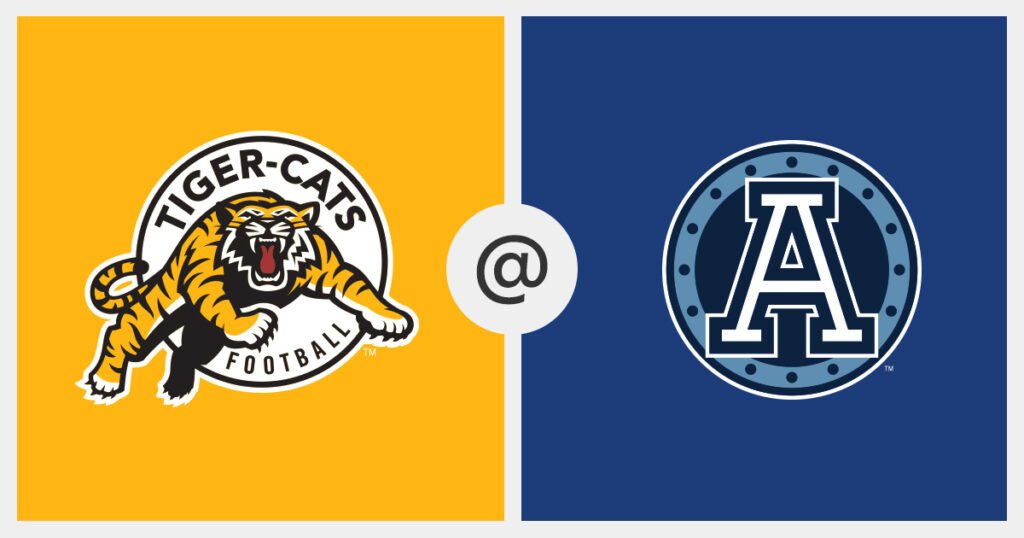 Live Now: Argos, Ticats even in first quarter