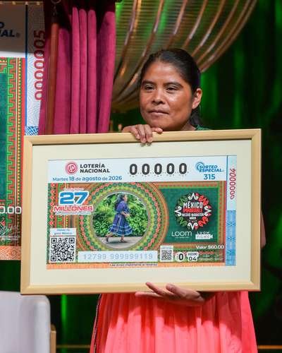 Lotería Nacional rinde homenaje a atletas indígenas Lotería Nacional rinde homenaje a atletas indígenas