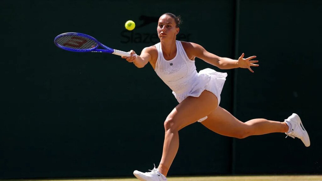 Marta Kostyuk, Jasmine Paolini reach Wimbledon quarterfinals