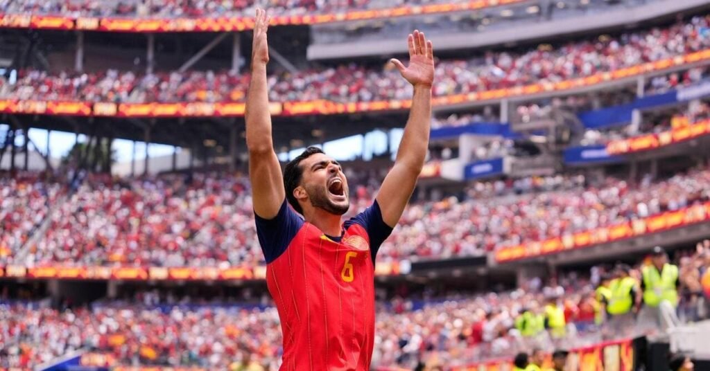 Merino revels in ‘dream come true’ after authoring another Spain late show Merino revels in 'dream come true' after authoring another Spain late show