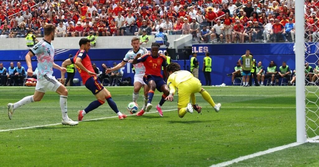Merino the late hero again as Lammens error gifts La Roja semi-final spot Merino the late hero again as Lammens error gifts La Roja semi-final spot