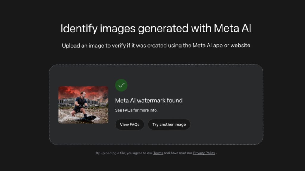 Meta Built An AI Detection Tool To ID Images And Video Created With Its New Models Meta Built An AI Detection Tool To ID Images And Video Created With Its New Models
