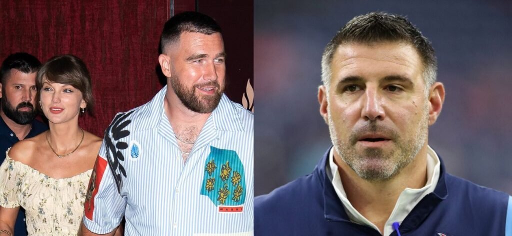 Mike Vrabel Slammed For Taylor Swift-Travis Kelce Wedding Clip Mike Vrabel Slammed For Taylor Swift-Travis Kelce Wedding Clip