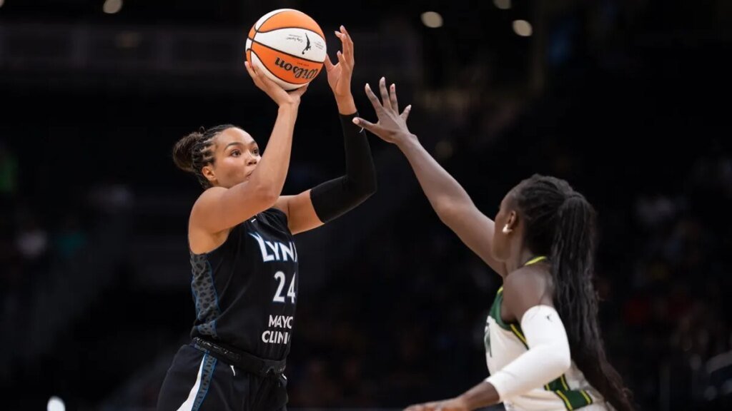 Napheesa Collier scores 24 in season debut as Lynx beat Storm