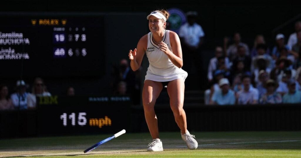 Noskova wins all-Czech final to claim first grand slam title Noskova wins all-Czech final to claim first grand slam title