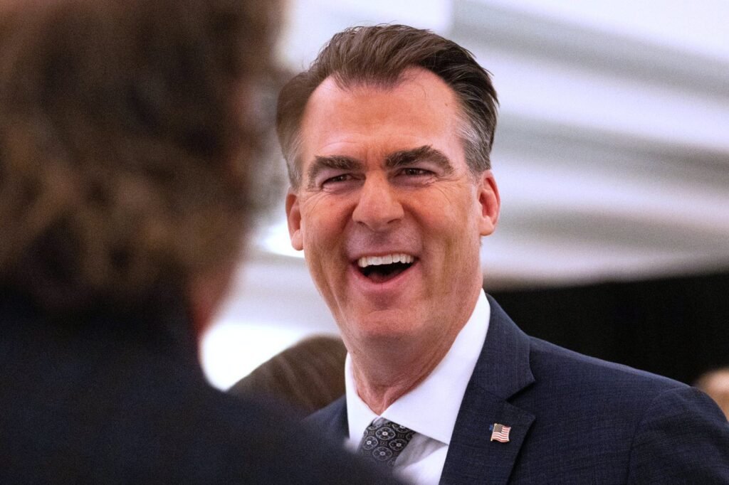 Oklahoma Gov. Kevin Stitt has thoughts about toning down political fights. Here's what he says