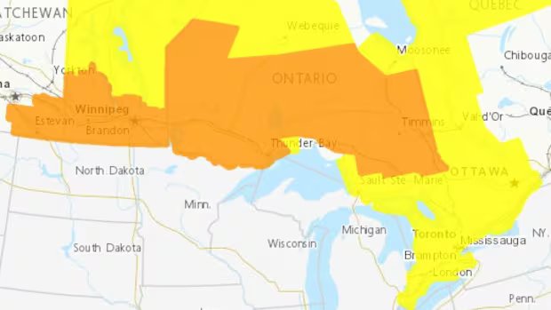 Oppressive heat expected across 4 provinces, Environment Canada warns Oppressive heat expected across 4 provinces, Environment Canada warns