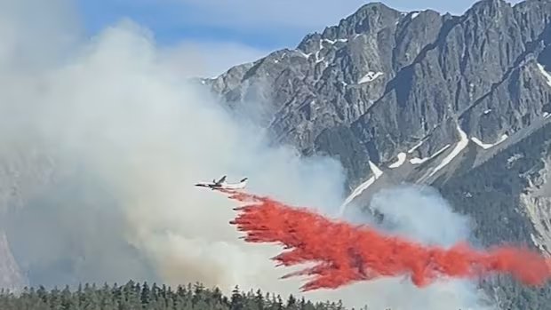 Out-of-control wildfire prompts evacuation order for area south of Pemberton, B.C. Out-of-control wildfire prompts evacuation order for area south of Pemberton, B.C.