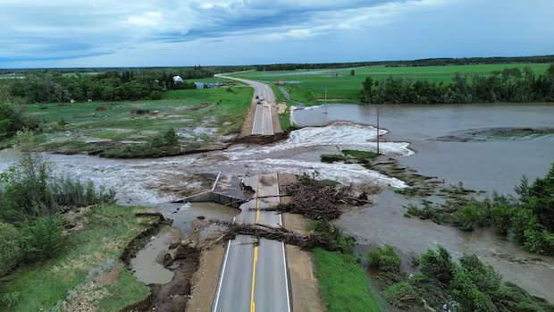 Over time, more frequent floods and wildfires are threatening Manitoba’s fiscal resilience Over time, more frequent floods and wildfires are threatening Manitoba's fiscal resilience