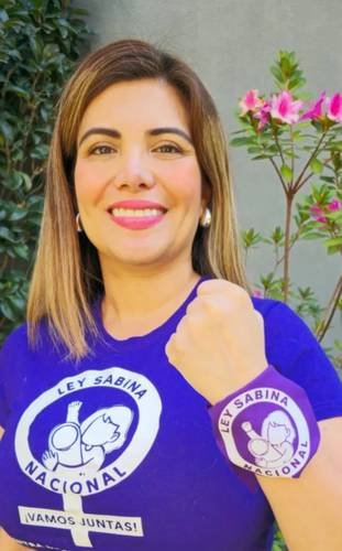Pacto patriarcal impide el avance de la ley Sabina, dice su principal impulsora Pacto patriarcal impide el avance de la ley Sabina, dice su principal impulsora