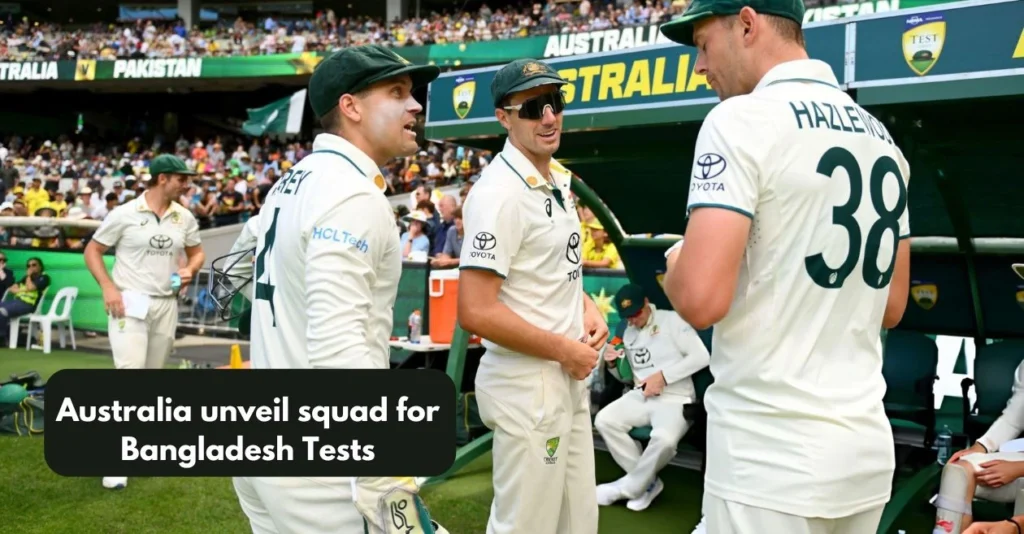 Pat Cummins, Josh Hazlewood return as Australia name squad for home Test series against Bangladesh Pat Cummins, Josh Hazlewood return as Australia name squad for home Test series against Bangladesh