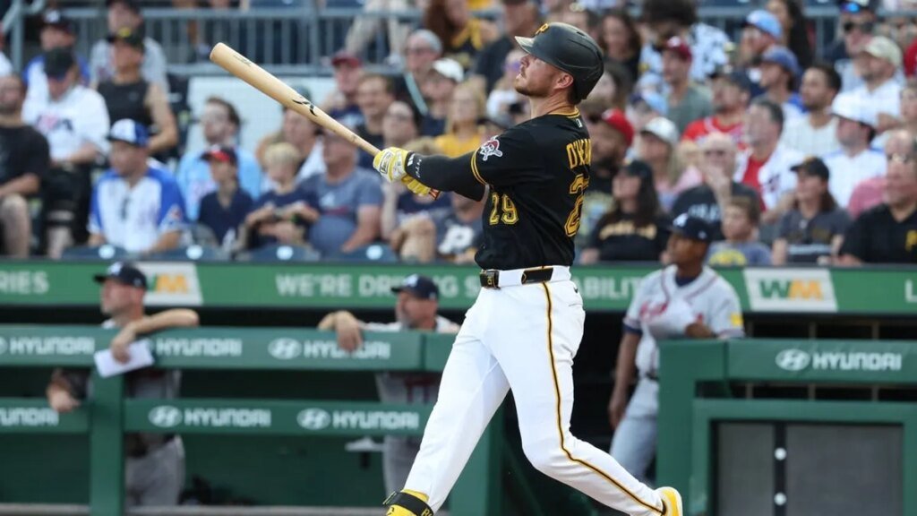 Pirates' Ryan O'Hearn, after 10-RBI effort, takes aim at Braves again