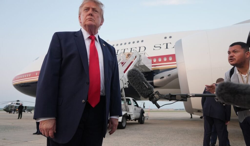 President Donald Trump to travel to Michigan ahead of swing state’s primary election President Donald Trump to travel to Michigan ahead of swing state’s primary election