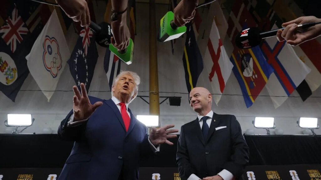 President Trump phoned FIFA because 'referee's call was horrible'