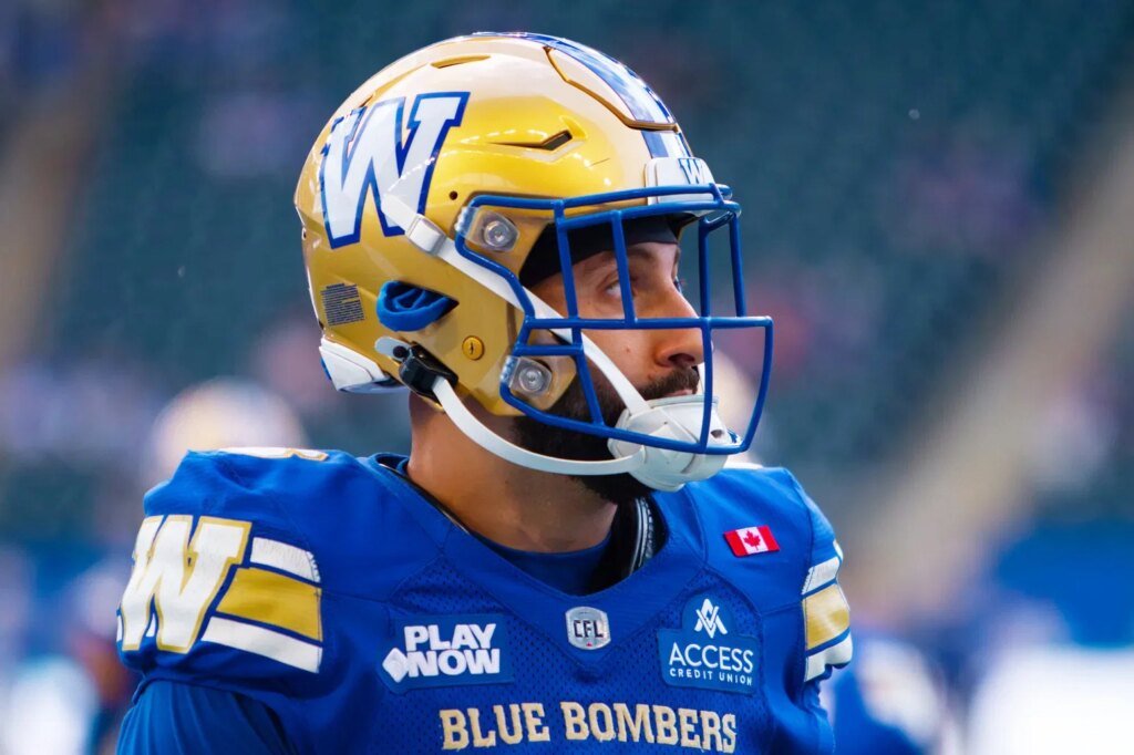 Redha Kramdi out for Winnipeg Blue Bombers against Calgary