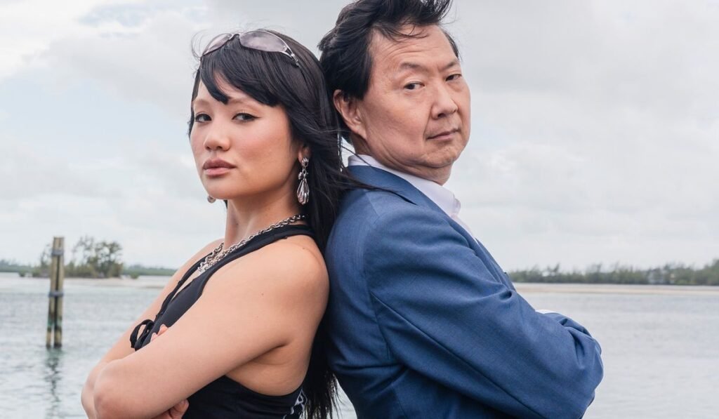 Rei Ami from ‘KPop Demon Hunters’ and comedian Ken Jeong take a bite out of ‘Shark Week’