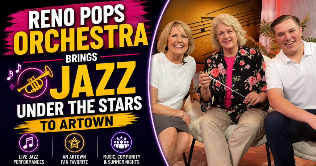 Reno Pops Orchestra trae jazz bajo las estrellas a Artown