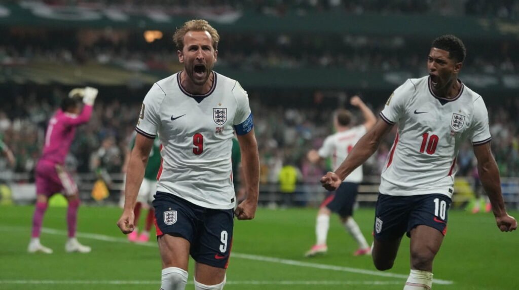 Report, result and goals as brilliant Three Lions fend off hosts with 10-men Report, result and goals as brilliant Three Lions fend off hosts with 10-men