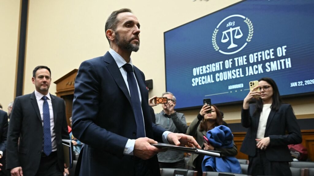 Republicans urge Justice Department to investigate Jack Smith : NPR Republicans urge Justice Department to investigate Jack Smith : NPR