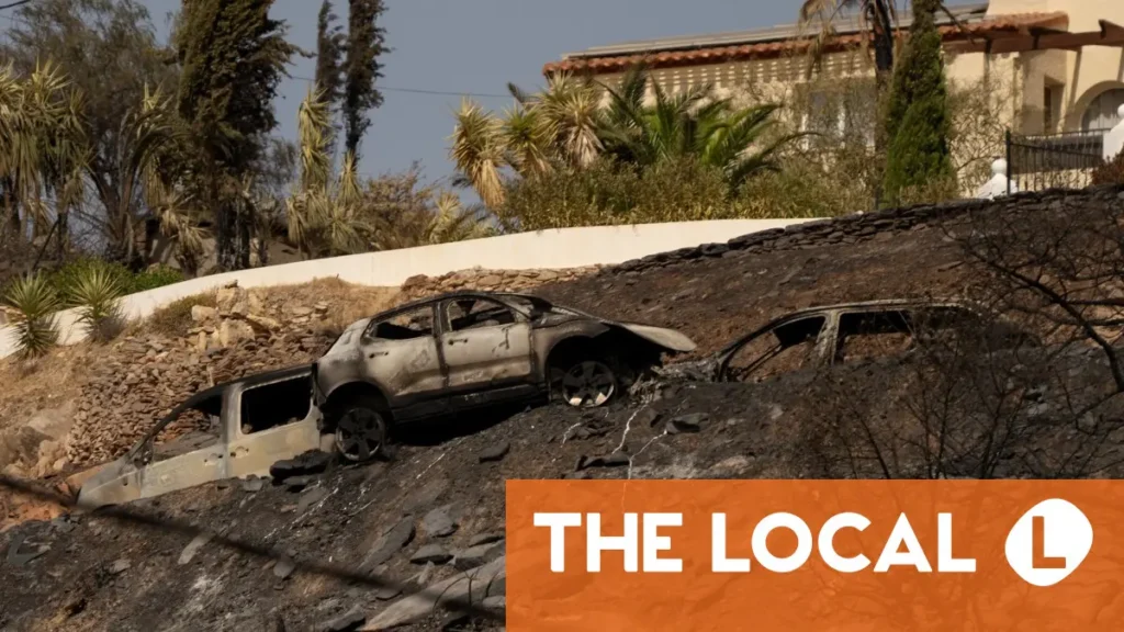 Residents tell of escape from deadly Spanish wildfire Residents tell of escape from deadly Spanish wildfire
