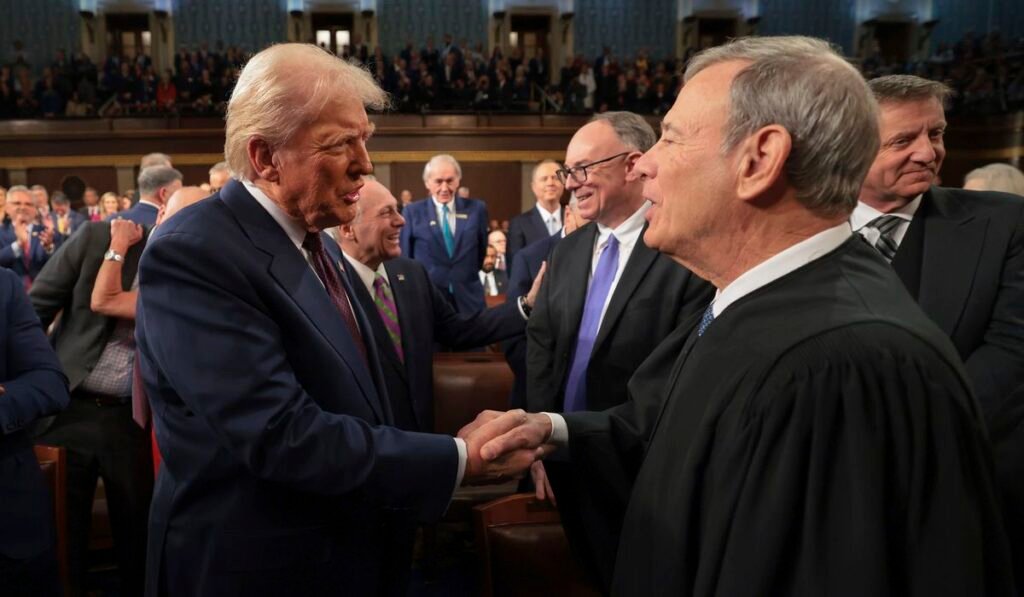Roberts court rebuffs Trump — gently Roberts court rebuffs Trump — gently