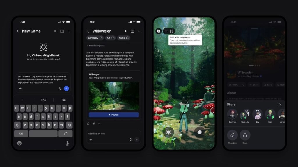 Roblox Will Offer AI-Generated Game Creation On Mobile Later This Year
