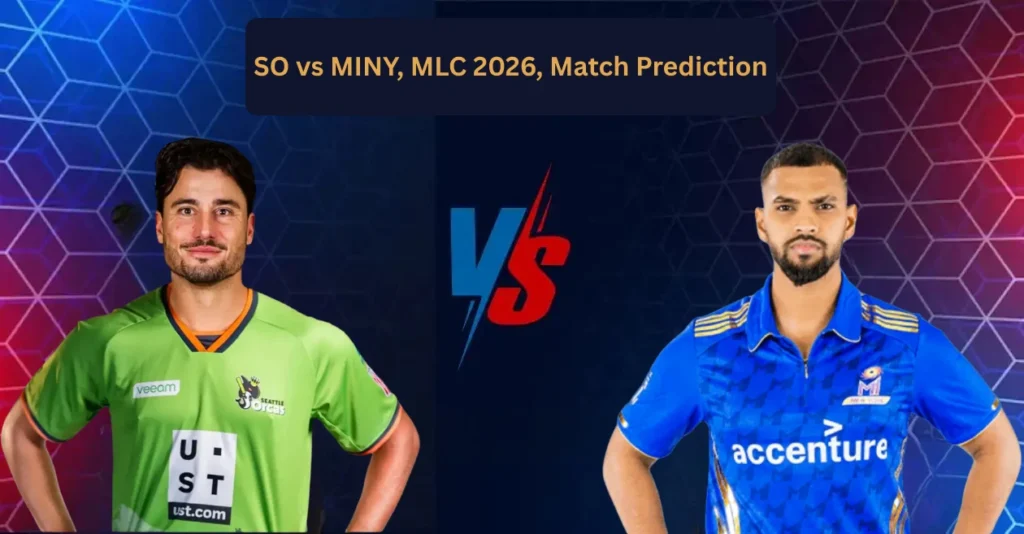SO vs MINY, MLC 2026, Match Prediction: Who will win today’s game between Seattle Orcas and MI New York?