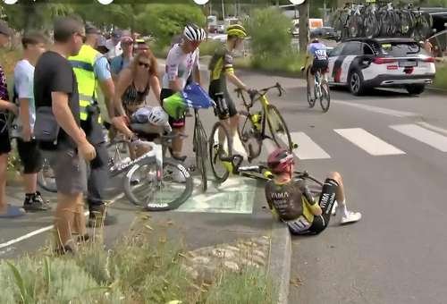 Se repone Del Toro de caída y otra vez es tercero en el Tour Se repone Del Toro de caída y otra vez es tercero en el Tour