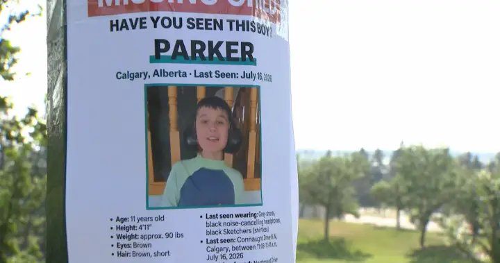 Search for Parker continues in Calgary as Amber Alert expires Search for Parker continues in Calgary as Amber Alert expires