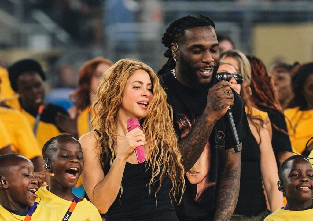 Shakira And Burna Boy Confirm They Are Headed to the FIFA World Cup Final Shakira And Burna Boy Confirm They Are Headed to the FIFA World Cup Final