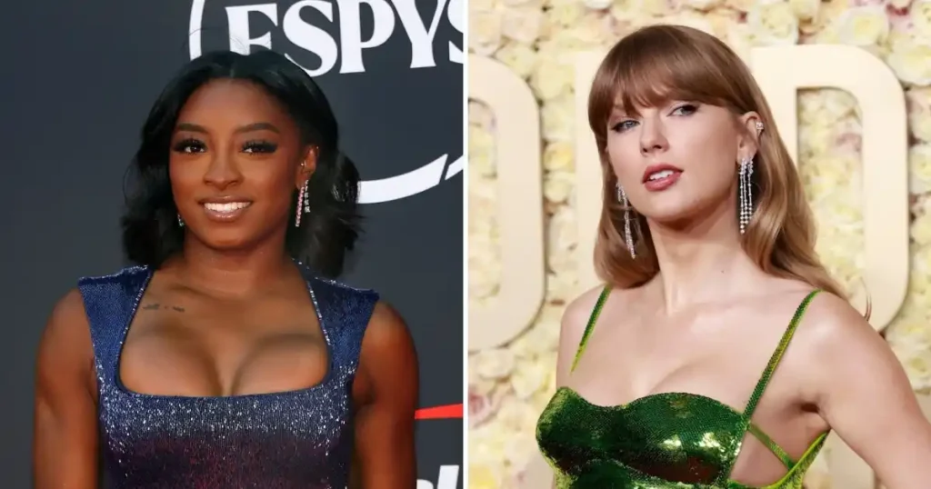 Simone Biles Claps Back Over Taylor Swift Wedding Invite