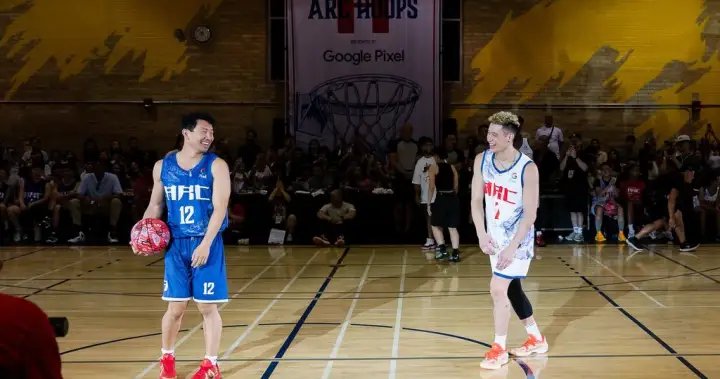 Simu Liu, Jeremy Lin bring hoops, hope to Markham Simu Liu, Jeremy Lin bring hoops, hope to Markham