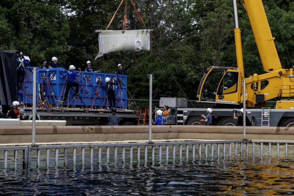 Six Marineland belugas now swimming in new U.S. homes Six Marineland belugas now swimming in new U.S. homes