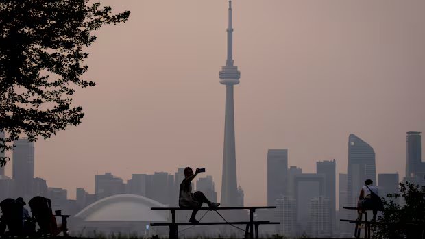 Smoke levels increase across most of GTA with relief expected from afternoon showers Smoke levels increase across most of GTA with relief expected from afternoon showers