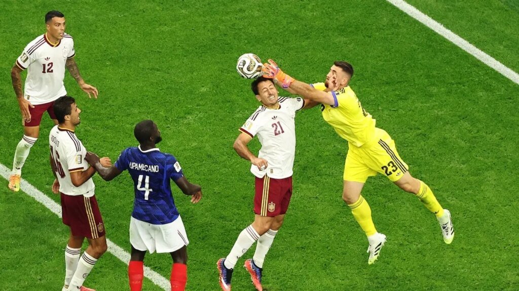 Spain blanks favored France to advance to World Cup final Spain blanks favored France to advance to World Cup final