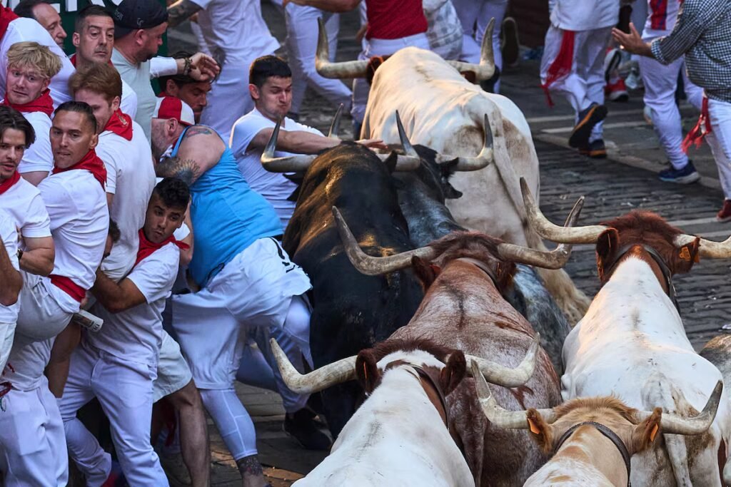 Spain’s 2026 Running of the Bulls, in pictures