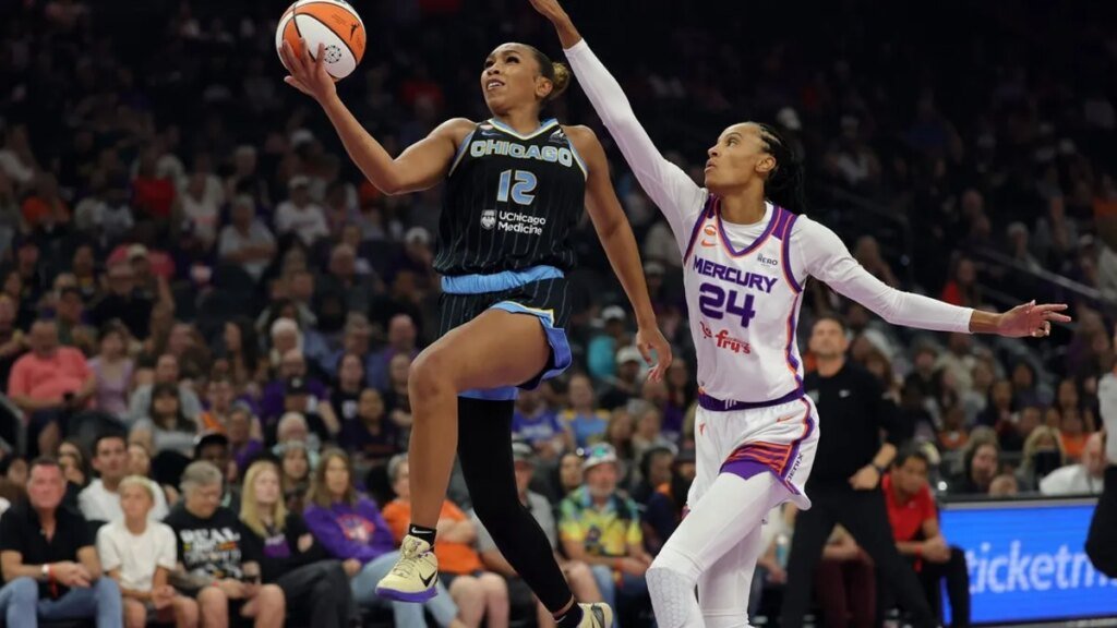 Sydney Taylor puts up 16 points as Sky cool off Mercury Sydney Taylor puts up 16 points as Sky cool off Mercury