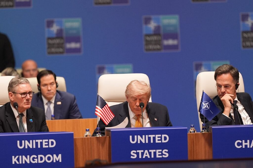 Takeaways: Trump leaves NATO summit declaring ‘a lot of love’ with allies after a rocky start Takeaways: Trump leaves NATO summit declaring 'a lot of love' with allies after a rocky start
