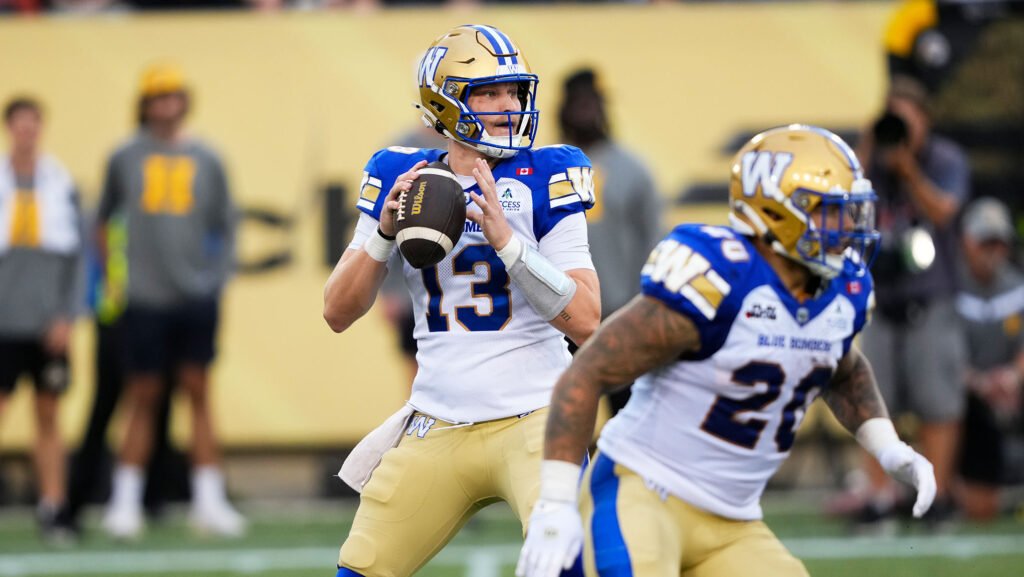 Taylor Elgersma leads Bombers’ comeback win over Ticats on FanDuel Canada Day Weekend Taylor Elgersma leads Bombers' comeback win over Ticats on FanDuel Canada Day Weekend